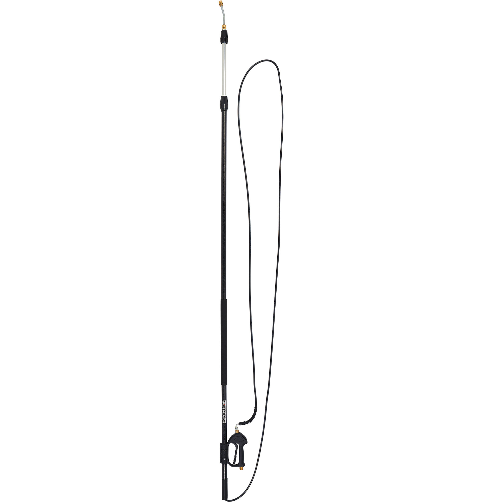 NorthStar Telescoping Pressure Washer Wand, 4000 PSI, 10.5 GPM, 8ft.–24ft.L, Fiberglass/Aluminum